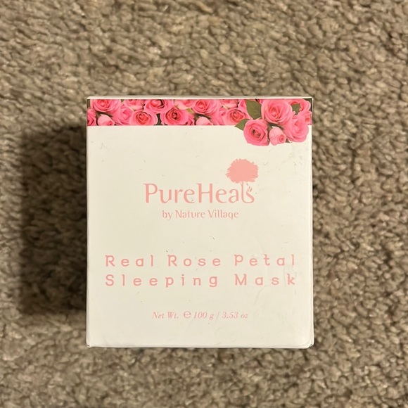 pure heals real rose petal sleeping mask - Picture 1 of 1